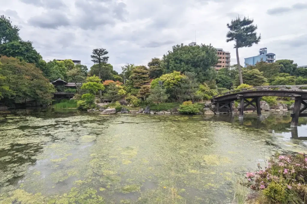 אגם בגני שוסאי אן בקיוטו